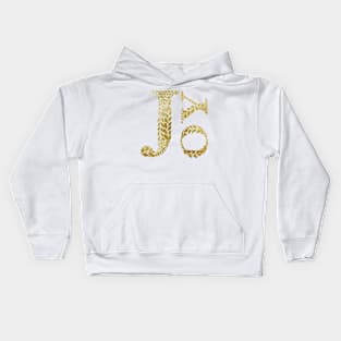 Joy in gold Kids Hoodie